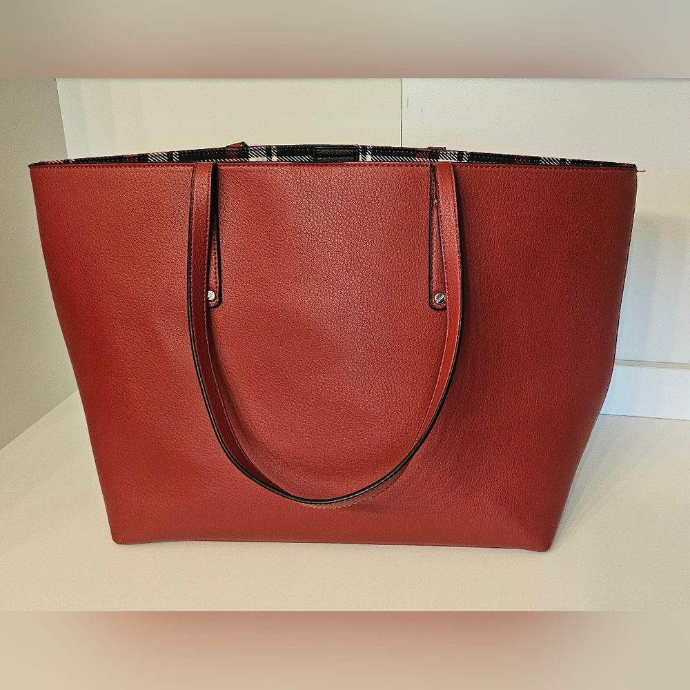 I.N.C. International Concepts Zoiey Red Tote